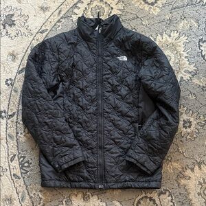 The North Face Kids Black Puffer Jacket (thin)